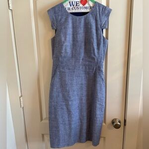 J. Crew Dress - Light Blue/Chambray